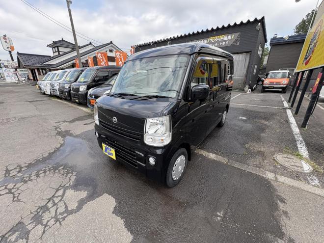 NV100クリッパーNV100クリッハ゜ー 4WD GX high roof　燃費の5AGS 本州仕入 寒冷地仕様 Bluetooth　ＶＳＣ　ブレーキアシスト　フルセグナビ　ドラレコ　フォグランプ　バイザー　スタットレス　全磨き　検2付　ETC エンジンオイル交換 4WD 660 5Dr