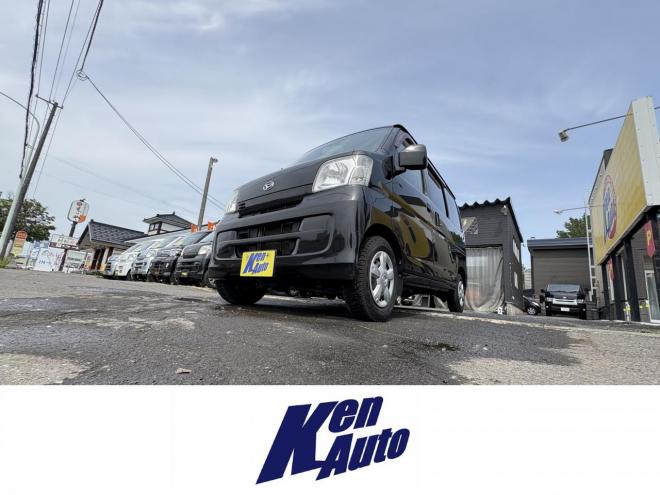 ハイゼットHIJET CARGO 4WD CRUSE TURBO ヒ゛シ゛ネスPK　一家に一台軽箱　turbo 寒冷地仕様 リアヒーター　ナビ　etc バイザー 4WD 660 5Dr