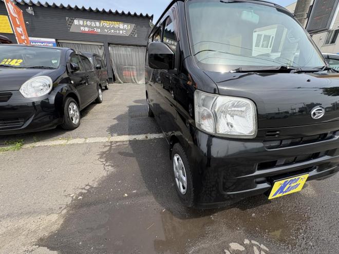 ハイゼットHIJET CARGO 4WD CRUSE TURBO ヒ゛シ゛ネスPK　一家に一台軽箱　turbo 寒冷地仕様 リアヒーター　ナビ　etc バイザー 4WD 660 5Dr