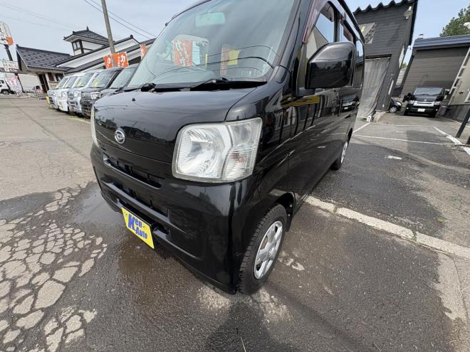 ハイゼットHIJET CARGO 4WD CRUSE TURBO ヒ゛シ゛ネスPK　一家に一台軽箱　turbo 寒冷地仕様 リアヒーター　ナビ　etc バイザー 4WD 660 5Dr