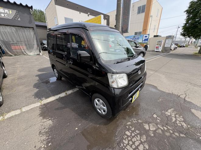 ハイゼットHIJET CARGO 4WD CRUSE TURBO ヒ゛シ゛ネスPK　一家に一台軽箱　turbo 寒冷地仕様 リアヒーター　ナビ　etc バイザー 4WD 660 5Dr