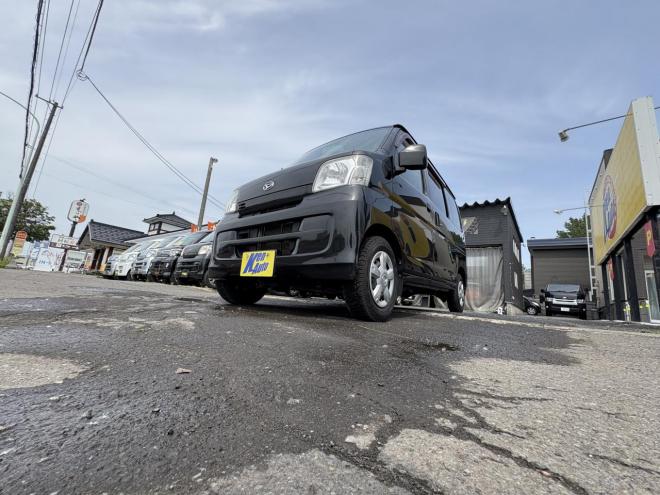 ハイゼットHIJET CARGO 4WD CRUSE TURBO ヒ゛シ゛ネスPK　一家に一台軽箱　turbo 寒冷地仕様 リアヒーター　ナビ　etc バイザー 4WD 660 5Dr