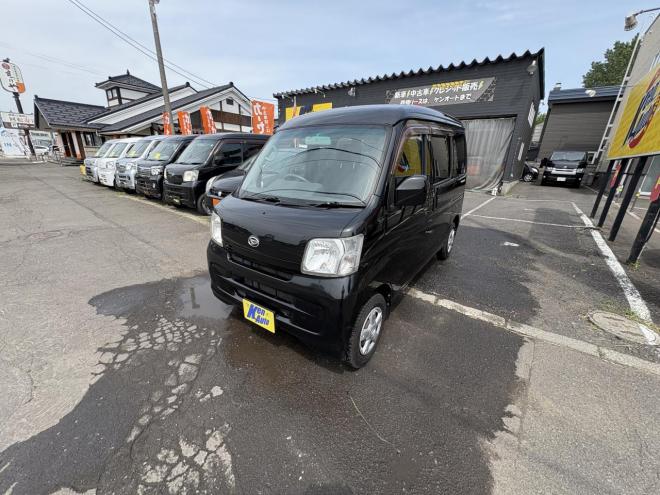 ハイゼットHIJET CARGO 4WD CRUSE TURBO ヒ゛シ゛ネスPK　一家に一台軽箱　turbo 寒冷地仕様 リアヒーター　ナビ　etc バイザー 4WD 660 5Dr
