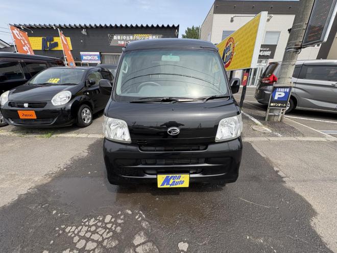 ハイゼットHIJET CARGO 4WD CRUSE TURBO ヒ゛シ゛ネスPK　一家に一台軽箱　turbo 寒冷地仕様 リアヒーター　ナビ　etc バイザー 4WD 660 5Dr