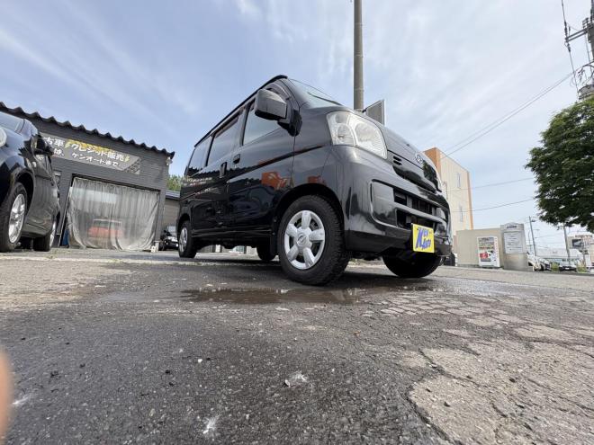 ハイゼットHIJET CARGO 4WD CRUSE TURBO ヒ゛シ゛ネスPK　一家に一台軽箱　turbo 寒冷地仕様 リアヒーター　ナビ　etc バイザー 4WD 660 5Dr