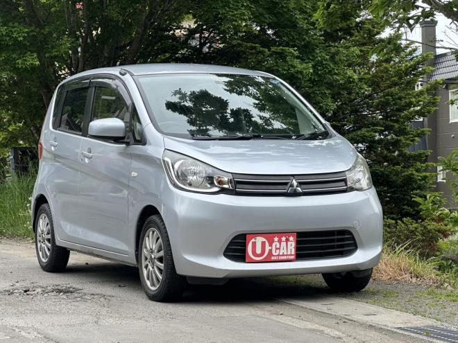 eKワゴン4WD G タイミングチェーン車　ナビ　テレビ　バックカメラ 4WD 660 5Dr
