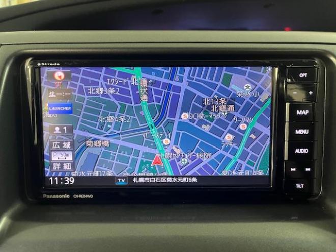 エスティマアエラス　Ｇエディション　本州仕入　寒冷地仕様　禁煙車　ＷＡＫＯＳバリアスコーティング済　純正１７インチＡＷ　社外１６ＡＷ＋スタッドレスタイヤ付　両側パワースライドドア　ストラーダナビ（フルセグ地デジ　ＤＶＤ再生　Ｂｌｕｅｔｏｏｔｈ）＋バックカメラ　ＰＵＳＨスタート　スマートキー　クルーズコントロール　タイミングチェーン車　フロントガラス熱線　ビルトインＥＴＣ　ＨＩＤ ヘッドライト　オットマン 4WD 2400 5Dr
