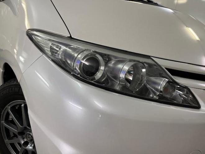 エスティマアエラス　Ｇエディション　本州仕入　寒冷地仕様　禁煙車　ＷＡＫＯＳバリアスコーティング済　純正１７インチＡＷ　社外１６ＡＷ＋スタッドレスタイヤ付　両側パワースライドドア　ストラーダナビ（フルセグ地デジ　ＤＶＤ再生　Ｂｌｕｅｔｏｏｔｈ）＋バックカメラ　ＰＵＳＨスタート　スマートキー　クルーズコントロール　タイミングチェーン車　フロントガラス熱線　ビルトインＥＴＣ　ＨＩＤ ヘッドライト　オットマン 4WD 2400 5Dr