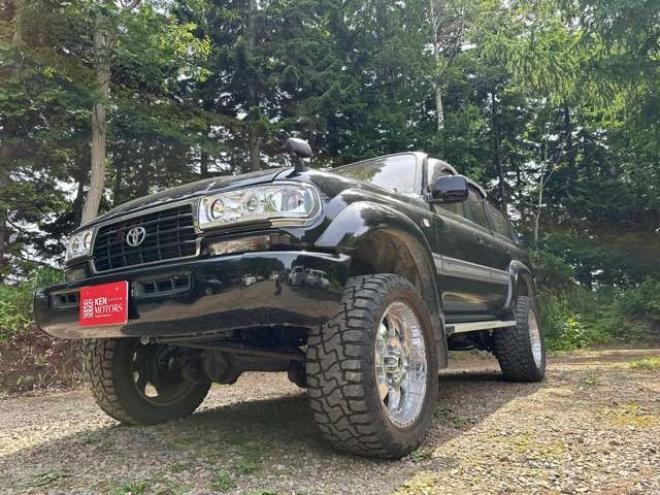 ランドクルーザー80 4.2 VXリミテッド ディーゼルターボ 4WD　社外アルミ/サンルーフ/Bluetooth/リフトUP 4200