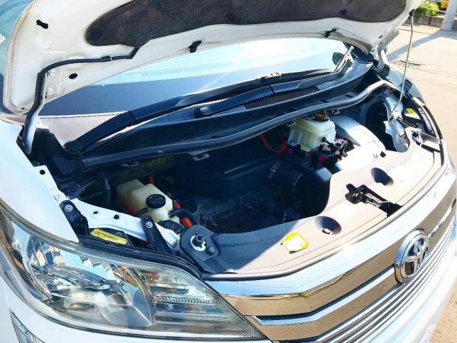 ヴェルファイアハイブリッド2.4X 4WD　ローンが不安な方＜優遇ローン＞　本州仕入　純正ナビ　後席モニター　ETC