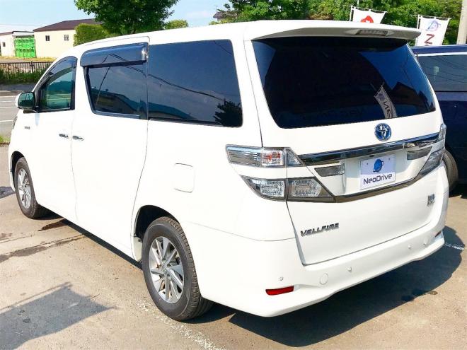 ヴェルファイアハイブリッド2.4X 4WD　ローンが不安な方＜優遇ローン＞　本州仕入　純正ナビ　後席モニター　ETC