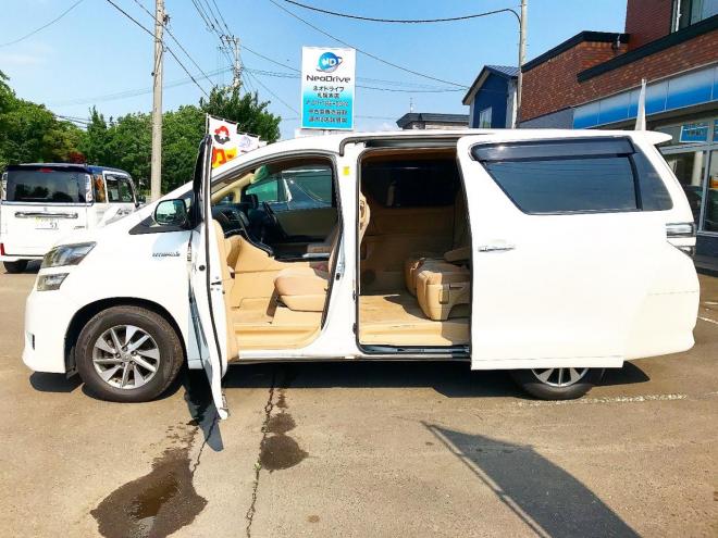 ヴェルファイアハイブリッド2.4X 4WD　ローンが不安な方＜優遇ローン＞　本州仕入　純正ナビ　後席モニター　ETC