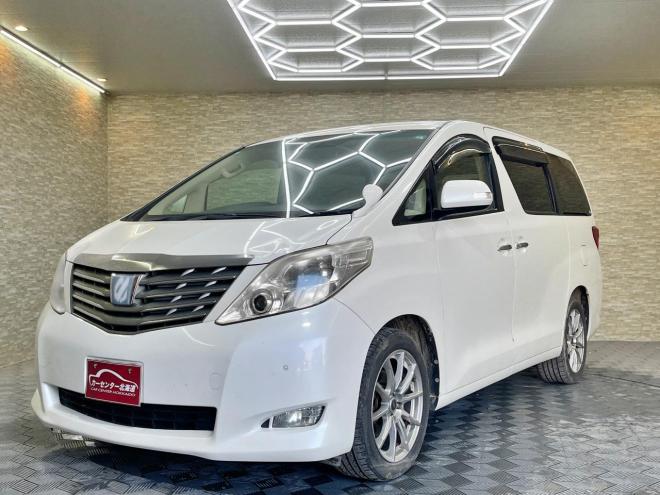 アルファード240G 4WD 5年保証 両側パワスラ ナビ Bカメ ETC 夏冬タイヤ 寒冷地仕様 禁煙 車検整備2年付 修復歴無