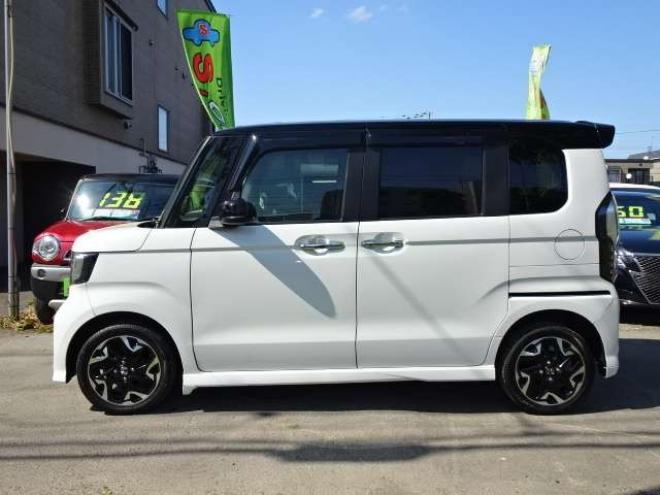 N-BOXカスタム 660 G EX ターボ ホンダセンシング 4WD　本州車　保証1年 Wパワスラ ナビ　Bカメラ 660