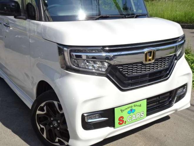 N-BOXカスタム 660 G EX ターボ ホンダセンシング 4WD　本州車　保証1年 Wパワスラ ナビ　Bカメラ 660