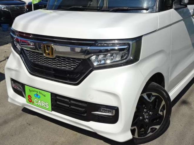 N-BOXカスタム 660 G EX ターボ ホンダセンシング 4WD　本州車　保証1年 Wパワスラ ナビ　Bカメラ 660