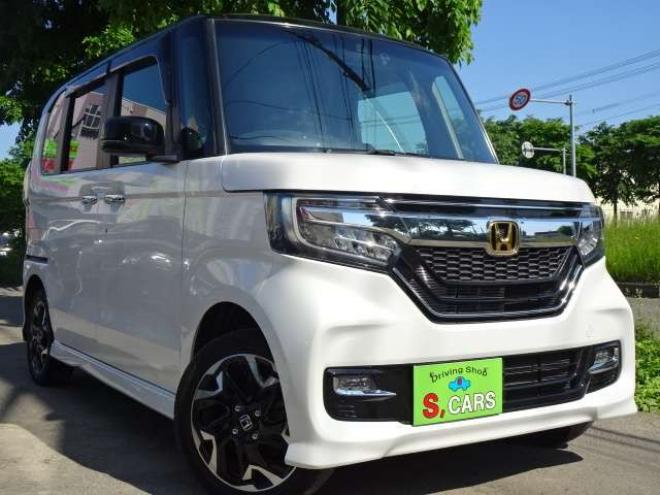 N-BOXカスタム 660 G EX ターボ ホンダセンシング 4WD　本州車　保証1年 Wパワスラ ナビ　Bカメラ 660