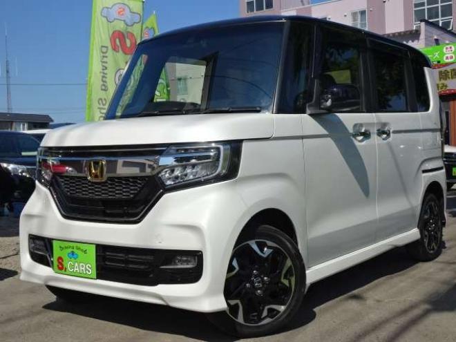 N-BOXカスタム 660 G EX ターボ ホンダセンシング 4WD　本州車　保証1年 Wパワスラ ナビ　Bカメラ 660