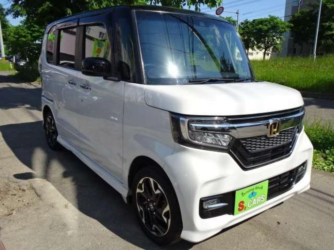N-BOXカスタム 660 G EX ターボ ホンダセンシング 4WD　本州車　保証1年 Wパワスラ ナビ　Bカメラ 660