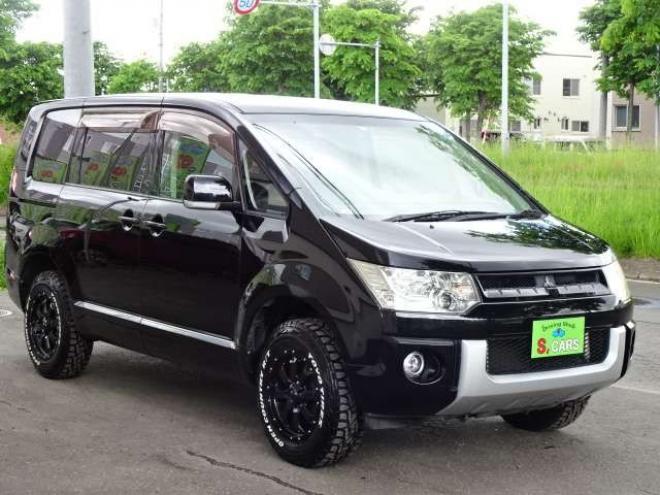 デリカD：5 2.4 G パワーパッケージ 4WD　本州車 保証1年　MKW　M/Tタイヤ 両側電動 2400