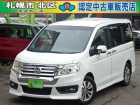 ステップワゴン　2.0 スパーダ Z インターナビ セレクション 4WD　本州車　保証1年　後期 Wパワスラ Bカメラ 2000