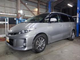 エスティマ　2.4 アエラス 4WD　本州仕入・ナビ・TV・B/T・Bカメ・両側電動 2400