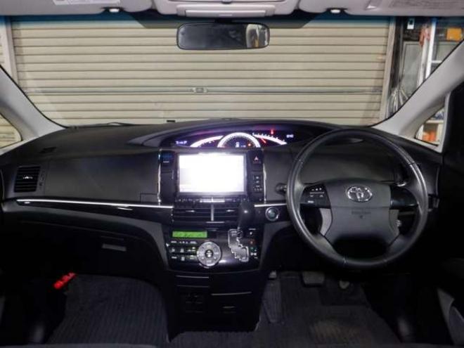 エスティマ2.4 アエラス 4WD　本州仕入・ナビ・TV・B/T・Bカメ・両側電動 2400