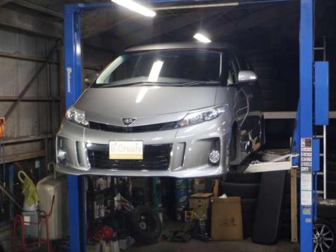 エスティマ2.4 アエラス 4WD　本州仕入・ナビ・TV・B/T・Bカメ・両側電動 2400