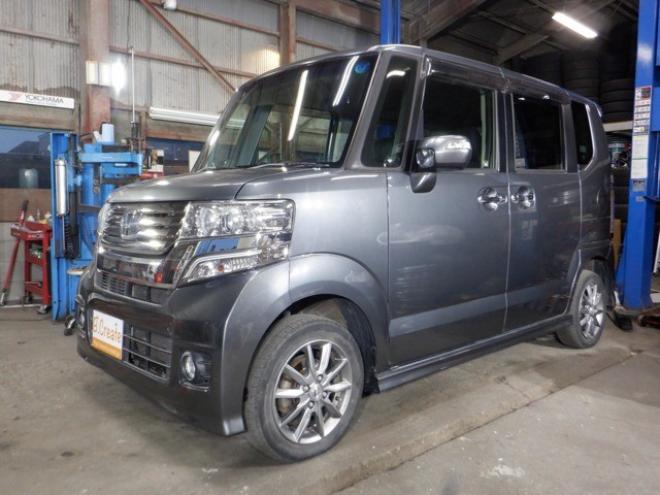 N-BOXカスタムG ターボパッケージ 4WD　ナビ・TV・B/T・両側パワスラ・ETC・HID 660