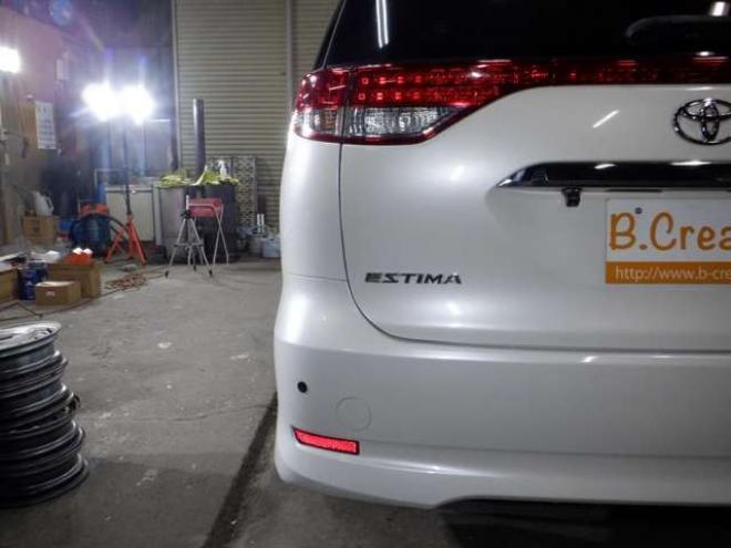 エスティマ2.4 アエラス Gエディション 4WD　本州仕入・ナビ・TV・B/T・Bカメ・両側電動 2400