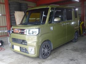 ウェイク　Gターボ SAII 4WD　ナビ・TV・Bカメラ・両側パワスラ・ETC 660