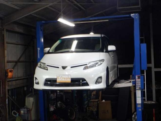 エスティマ2.4 アエラス Gエディション 4WD　ナビ・TV・B/T・Bカメラ・両側電動・HID 2400