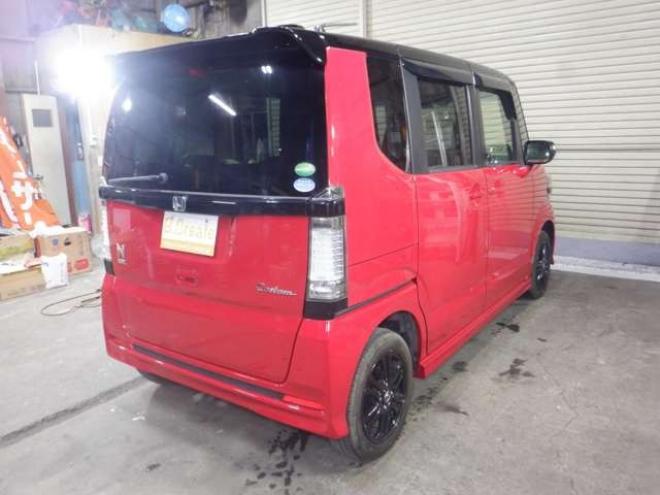 N-BOXカスタムG SSパッケージ 2トーンカラースタイル 4WD　本州仕入・ナビ・TV・Bカメラ・両側電動 660