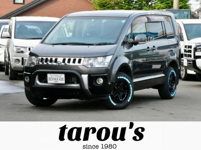 デリカＤ：５　Ｄパワーパッケージ　４ＷＤ　本州仕入　アルパインナビ／フリップダウンモニター　新品タイヤ／ホイール　新品フロントガード　車検２年付
