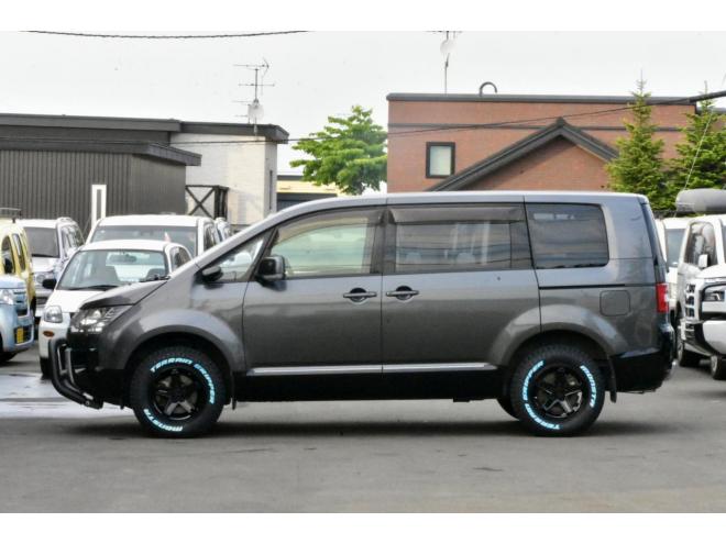 デリカＤ：５　Ｄパワーパッケージ　４ＷＤ　本州仕入　アルパインナビ／フリップダウンモニター　新品タイヤ／ホイール　新品フロントガード　車検２年付