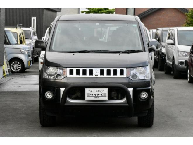 デリカＤ：５　Ｄパワーパッケージ　４ＷＤ　本州仕入　アルパインナビ／フリップダウンモニター　新品タイヤ／ホイール　新品フロントガード　車検２年付