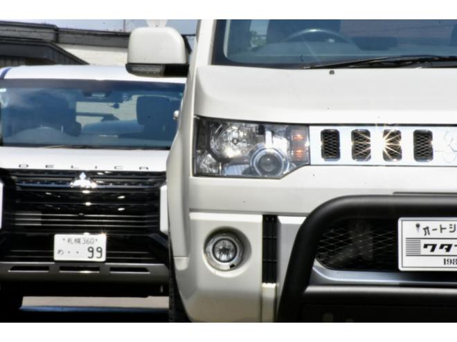 デリカＤ：５　Ｄパワーパッケージ　本州仕入　４ＷＤ　車検２年付　アルパイン９型ナビ　後席モニター　新品フロントガード　新品アルミ／タイヤ　両側パワースライドドア　オルタネータ交換済
