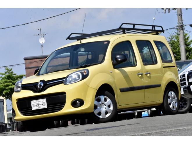 ルノーカングー　ゼン　本州仕入　５ＭＴ　ターボ　ルーフラック　リアラダー　タイミングチェーン車