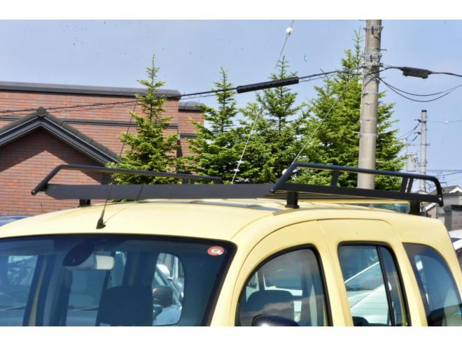 ルノーカングー　ゼン　本州仕入　５ＭＴ　ターボ　ルーフラック　リアラダー　タイミングチェーン車