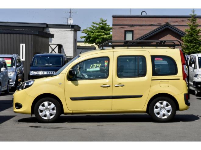 ルノーカングー　ゼン　本州仕入　５ＭＴ　ターボ　ルーフラック　リアラダー　タイミングチェーン車