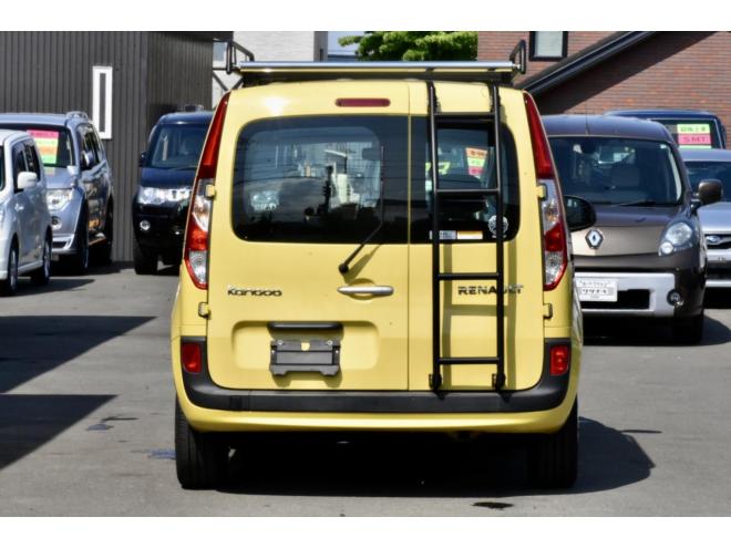 ルノーカングー　ゼン　本州仕入　５ＭＴ　ターボ　ルーフラック　リアラダー　タイミングチェーン車