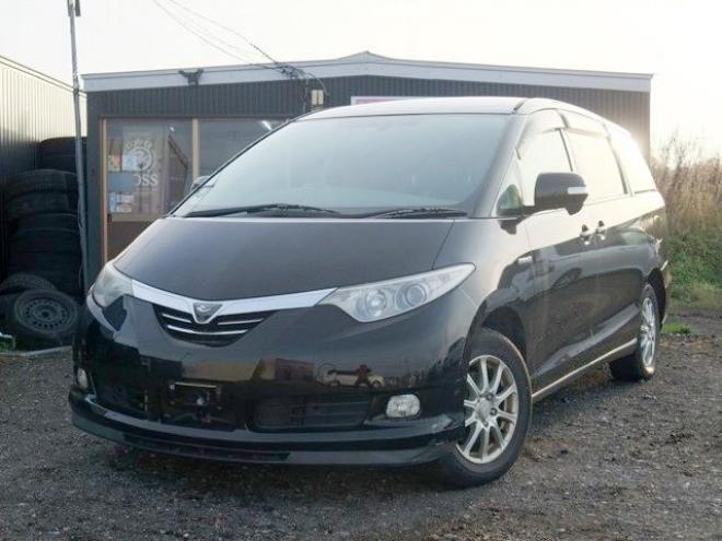 エスティマハイブリッド2.4 G 4WD　両側パワースライドドア 2400