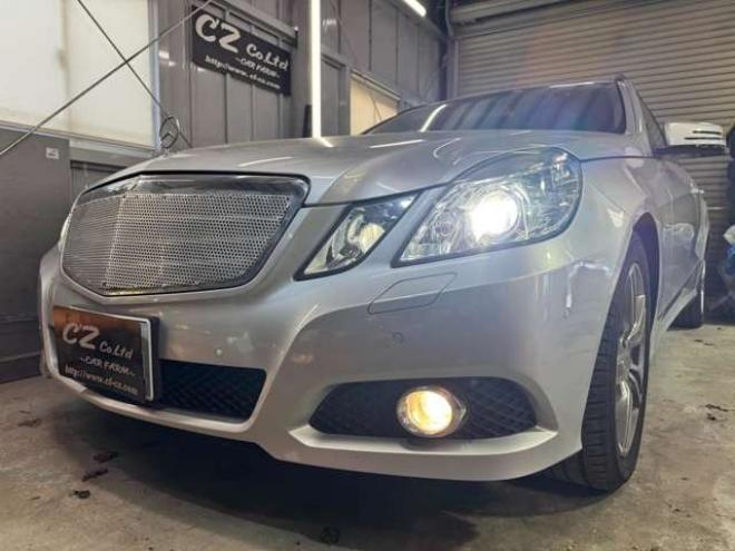 ベンツEクラスワゴン E350 ブルーテック アバンギャルド　夏冬タイヤ　Pバックドア 正規輸入車 2WD 3000