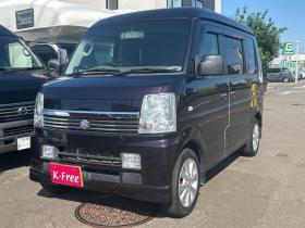 エブリィ　ワゴン ＪＰターボ　４ＷＤ　バックカメラ　スライドドア　ナビ　ＴＶ　エアロ　キーレスエントリー　シートヒーター　ＡＴ　盗難防止システム　ＡＢＳ　ＣＤ　ＵＳＢ　Ｂｌｕｅｔｏｏｔｈ　アルミホイール　衝突安全ボディ 4WD 660 5Dr