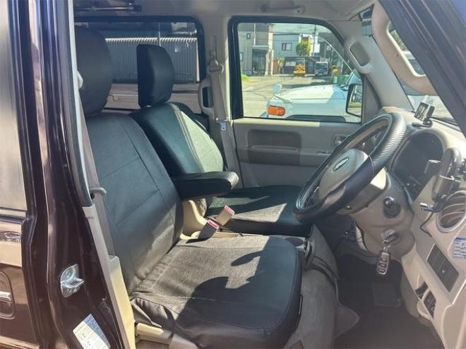 エブリィワゴン ＪＰターボ　４ＷＤ　バックカメラ　スライドドア　ナビ　ＴＶ　エアロ　キーレスエントリー　シートヒーター　ＡＴ　盗難防止システム　ＡＢＳ　ＣＤ　ＵＳＢ　Ｂｌｕｅｔｏｏｔｈ　アルミホイール　衝突安全ボディ 4WD 660 5Dr