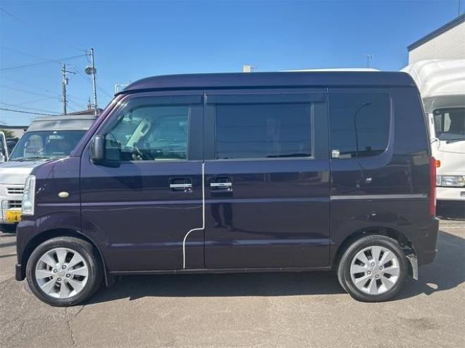 エブリィワゴン ＪＰターボ　４ＷＤ　バックカメラ　スライドドア　ナビ　ＴＶ　エアロ　キーレスエントリー　シートヒーター　ＡＴ　盗難防止システム　ＡＢＳ　ＣＤ　ＵＳＢ　Ｂｌｕｅｔｏｏｔｈ　アルミホイール　衝突安全ボディ 4WD 660 5Dr