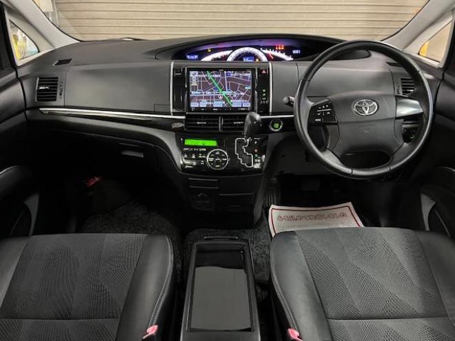 エスティマアエラスプレミアムエディション　本州仕入　後期型　禁煙車　ＷＡＫＯＳバリアスコーティング済　純正ブラポリ１８インチＡＷ　社外１７ＡＷ＋スタッドレスタイヤ付　両側パワースライドドア　イクリプスナビ（フルセグ地デジ　ＤＶＤ再生　Ｂｌｕｅｔｏｏｔｈ）＋バックカメラ　純正ブラックハーフレザーシート　ＰＵＳＨスタート　スマートキー　クルーズコントロール　運転席パワーシート　タイミングチェーン車　ビルトインＥＴＣ　ＨＩＤ ヘッドライト 4WD 2400 5Dr