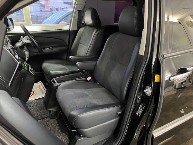 エスティマアエラスプレミアムエディション　本州仕入　後期型　禁煙車　ＷＡＫＯＳバリアスコーティング済　純正ブラポリ１８インチＡＷ　社外１７ＡＷ＋スタッドレスタイヤ付　両側パワースライドドア　イクリプスナビ（フルセグ地デジ　ＤＶＤ再生　Ｂｌｕｅｔｏｏｔｈ）＋バックカメラ　純正ブラックハーフレザーシート　ＰＵＳＨスタート　スマートキー　クルーズコントロール　運転席パワーシート　タイミングチェーン車　ビルトインＥＴＣ　ＨＩＤ ヘッドライト 4WD 2400 5Dr