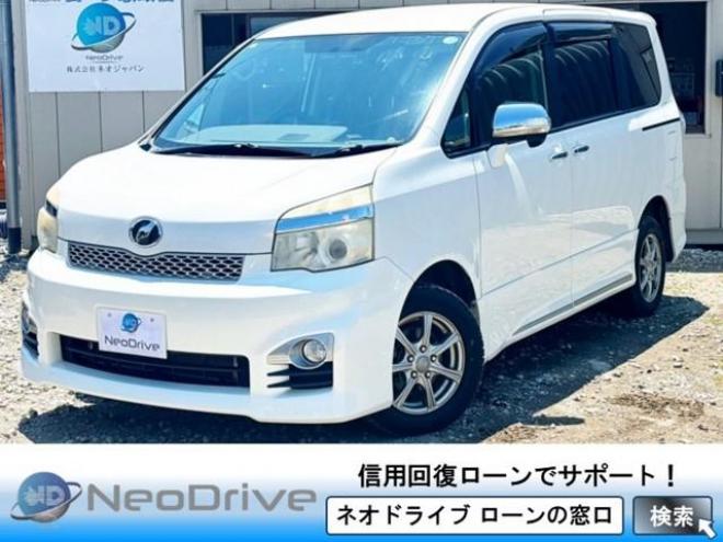 ヴォクシー2.0ZS煌III 4WD　ローンが不安な方＜優遇ローン＞1年保証　両側Pスラ　後席モニター　Bカメラ