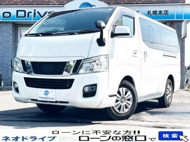 キャラバンバン5Dバン2.5DTプレミアムGXロング 4WD　ローンが不安な方＜優遇ローン＞両側スライド　寒冷地　プッシュ　社外ナビ